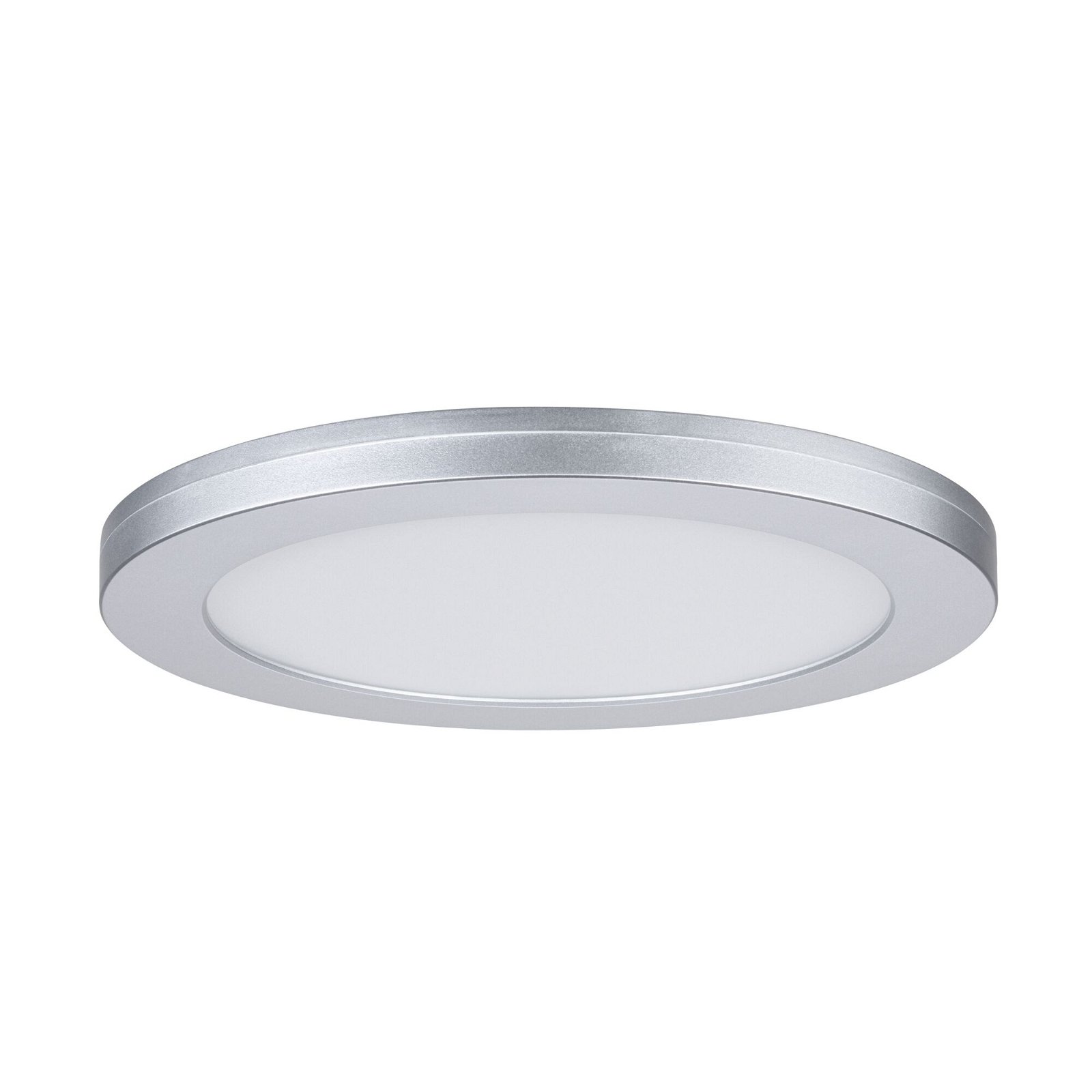 LED-inbouwpaneel 2in1 Cover-it rond 225mm 16,5W 1200lm 4000K Chroom mat