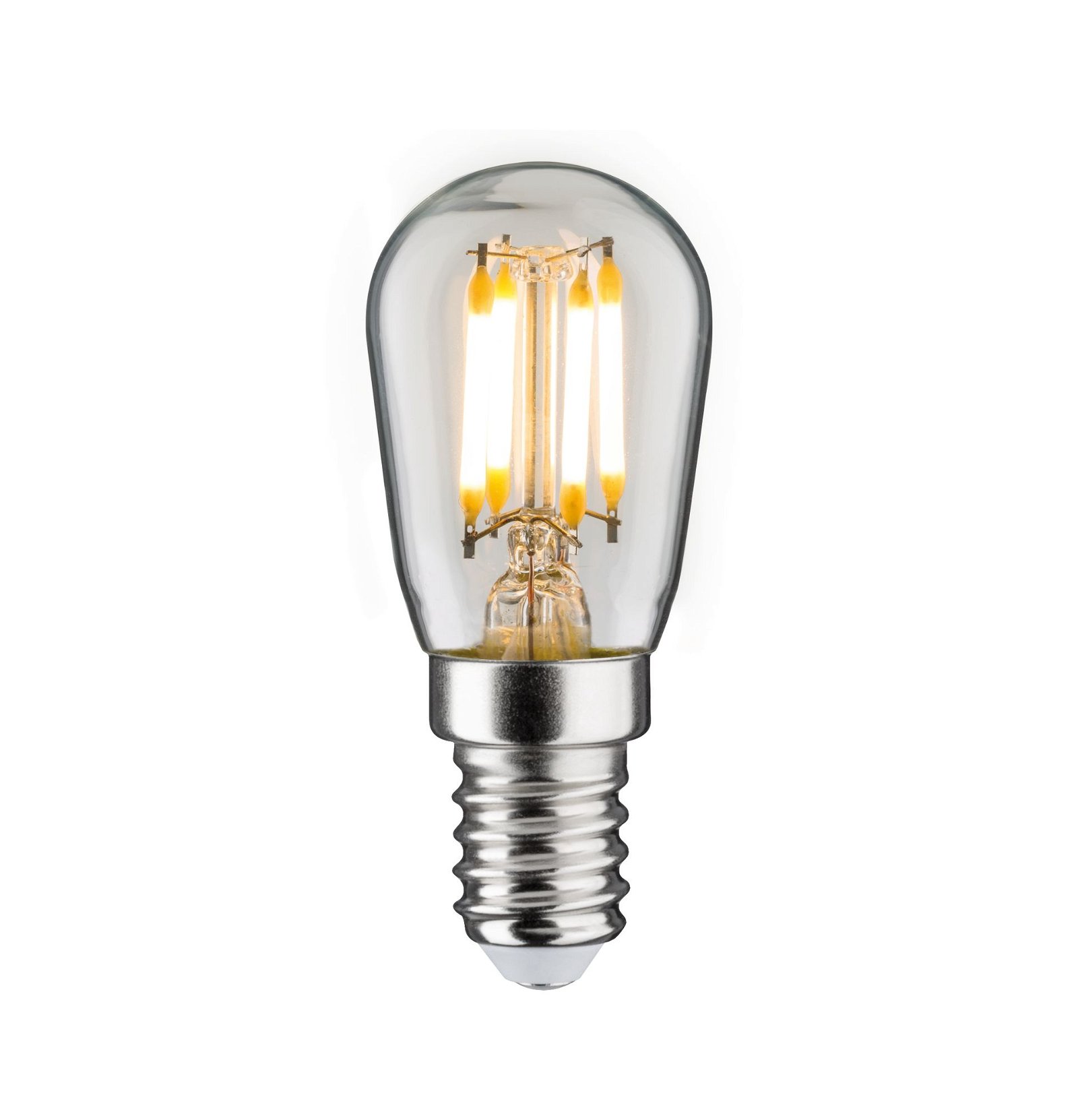 LED pear-shaped lamp 2 W E14 clear warm white