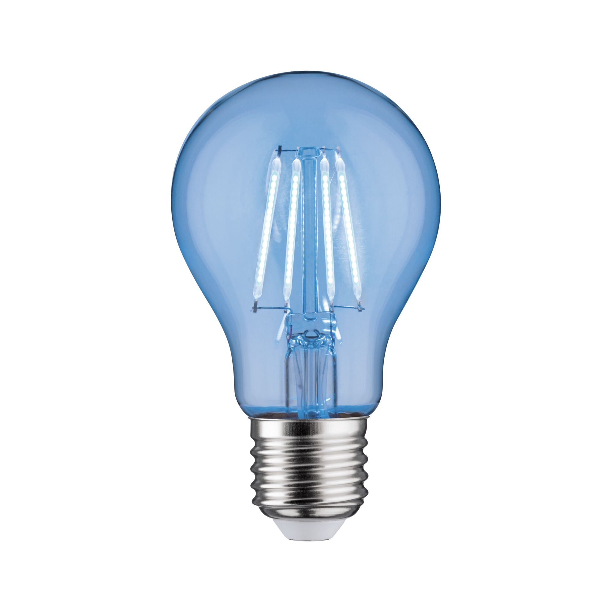 LED-gloeilamp Filament E27 230V 40lm 2,2W 1000K Blauw Blauwe LED-lamp met filament en E27-fitting voor energiezuinige en decoratieve verlichting