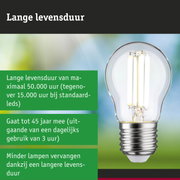 LED-lamp in hand met lange levensduur en energiezuinige duurzame verlichting