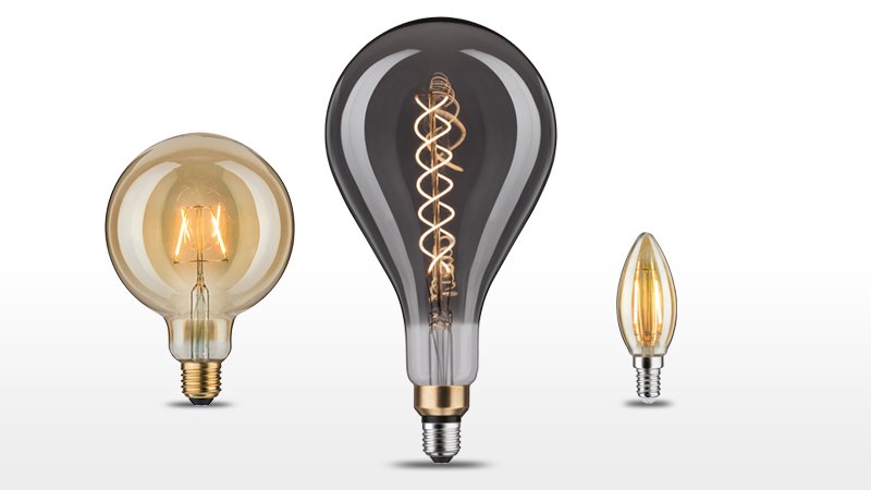 Diversité ampoules décoratives en qualité supérieure de Paulmann