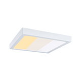 White LED ceiling panel with adjustable color temperature for modern room lighting and energy-efficient illumination