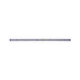 Long silver LED strip with warm white LEDs for versatile lighting applications