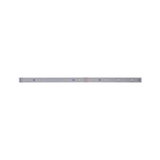 Long silver LED strip with warm white LEDs for versatile lighting applications