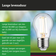 Efficient-Line Filament 230 V LED-kogellamp Set van 1 80mm 840lm 4W 3000K Helder