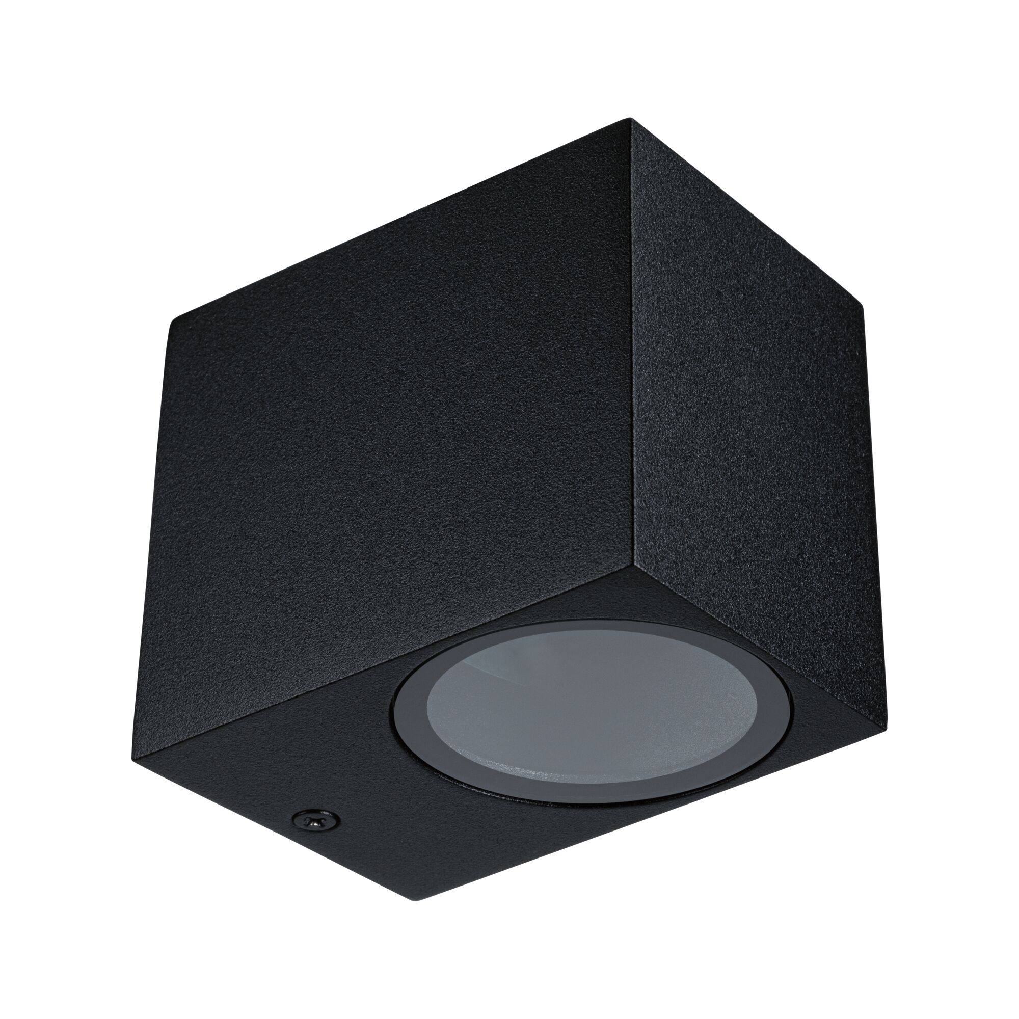 Wandleuchte Imola IP44 GU10 230V max. 10W Schwarz matt