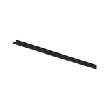 Schwarze Aluminium-Schiene für LED-Lichtsysteme, schlankes Design für moderne Beleuchtungslösungen