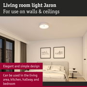 White Jaron ceiling light with simple design for living room, kitchen, hallway and bedroom use