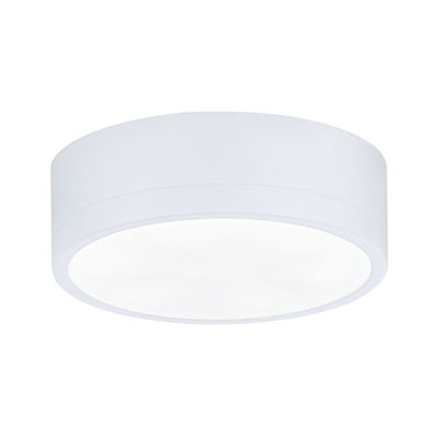 Ronde witte LED-plafondlamp van kunststof voor moderne woonverlichting
