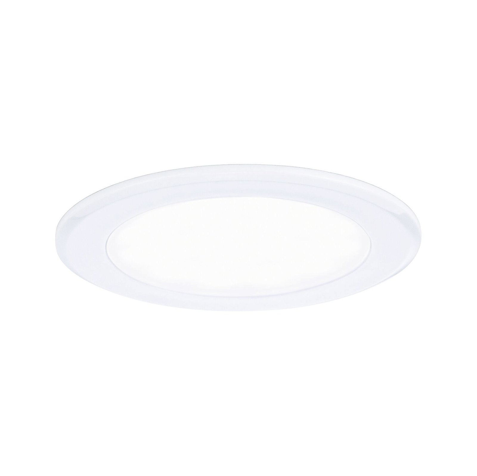 LED Recessed furniture luminaire 3-piece set round 65mm 3x2,5W 3x180lm 230/12V 4000K White