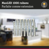 Bande LED MaxLED 1000 en blanc chaud, extension flexible pour éclairage intérieur