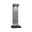 Borne lumineuse LED Concrea IP65 616mm 3000K 6,8W 200lm 230V Grès noir Béton Lampe extérieure moderne en granit gris avec lumière LED et base noire pour éclairage de jardin