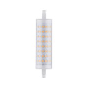 R7s LED-lamp met transparante behuizing en warmwitte LED's voor energiezuinige verlichting