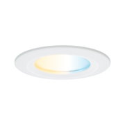 Spot encastré LED rond blanc avec température de couleur réglable du blanc chaud au blanc froid