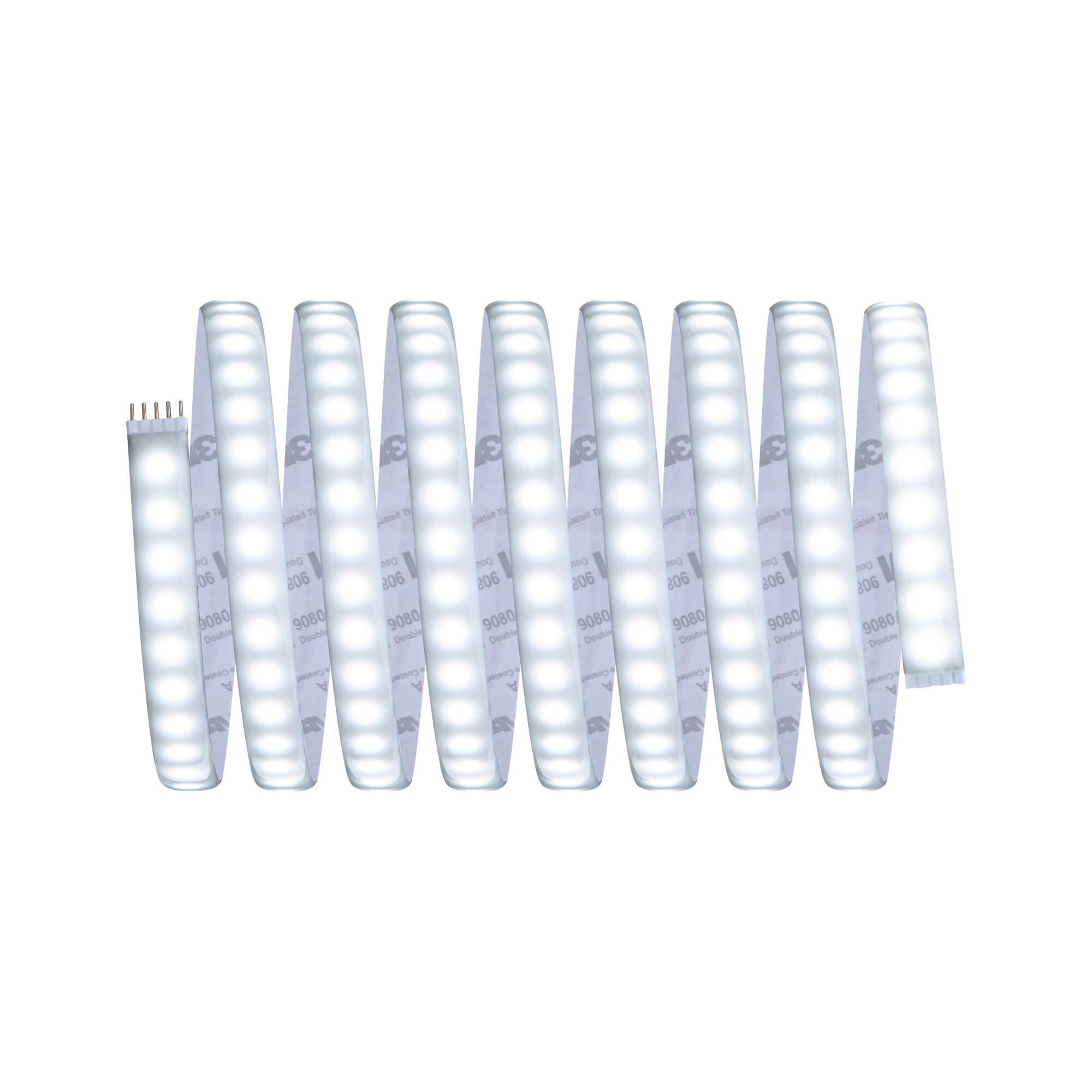 Bande LED blanche flexible avec connecteur 6 broches pour éclairage moderne