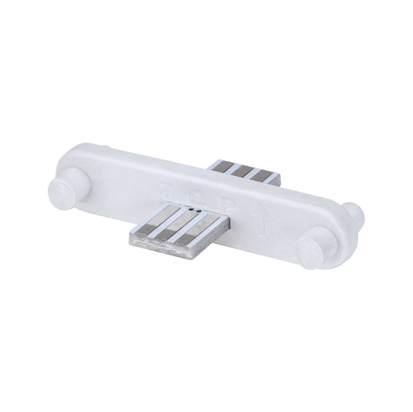 Clever Connect Connector Border Line connector 37x20mm Matt white