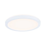 Round white LED ceiling light with warm white illumination for modern home lighting