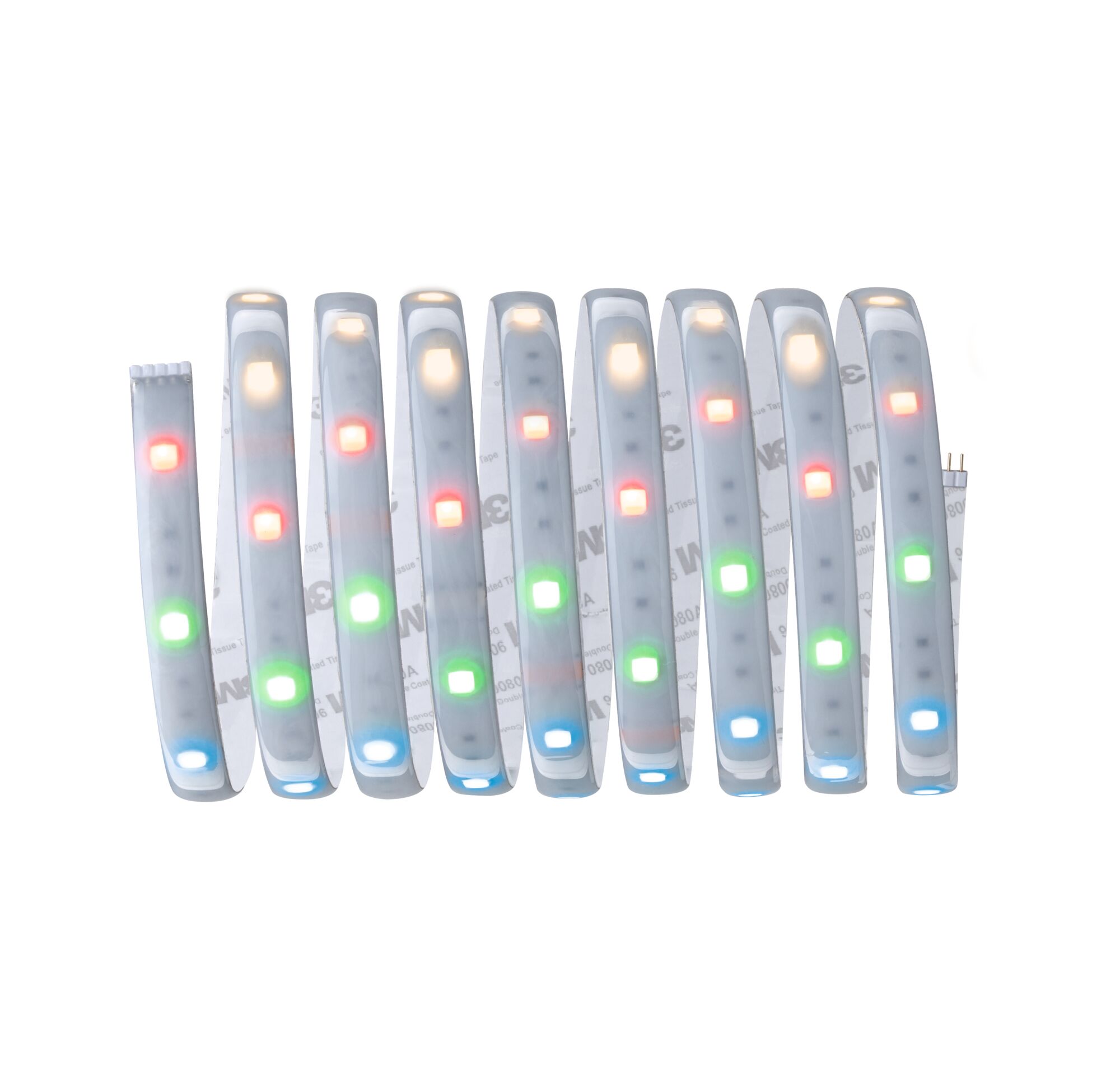 MaxLED 250 LED Strip uitbreiding 2,5m RGBW+ gecoat 17W 270lm/m RGBW+ Flexibele LED-strip met kleurrijke RGB-lichtjes en zelfklevende achterkant voor veelzijdige verlichting.