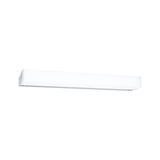 Applique murale LED blanche longue avec boîtier en plastique pour éclairage intérieur moderne