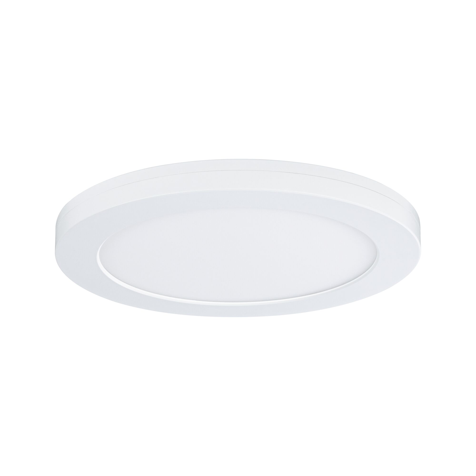 Ronde witte LED-plafondlamp van kunststof voor energiezuinige verlichting