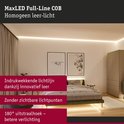 MaxLED Full-Line COB warmwitte LED-lichtlijn voor gelijkmatige verlichting zonder zichtbare lichtpunten