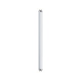 White LED tube light with two metal pins, energy-saving fluorescent lamp for lighting