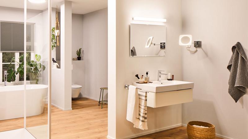 Paulmann Spiegelleuchten bringen Licht an den Spiegel Spiegelleuchten für Licht rund um den Spiegel