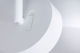 Witte LED-plafondspot met instelbare kleurtemperatuur 2700K, 3000K, 4000K voor woonruimtes