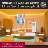 MaxLED Full-Line COB basisset 1,5 m met afstandsbediening voor RGBW kleurverlichting