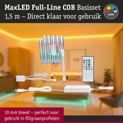 MaxLED Full-Line COB basisset 1,5 m met afstandsbediening voor RGBW kleurveranderende verlichting