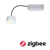 Witte LED-inbouwspot met driver en Zigbee voor slimme verlichtingsbediening