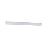 Schlanke weiße LED-Wandleuchte aus Metall für moderne Innenbeleuchtung und energiesparende Lichtakzente