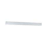 Slim white metal LED wall light for modern indoor lighting and energy-efficient illumination accents