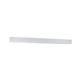 Schlanke weiße LED-Wandleuchte aus Metall für moderne Innenbeleuchtung und energiesparende Lichtakzente