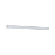 Schlanke weiße LED-Wandleuchte aus Metall für moderne Innenbeleuchtung und energiesparende Lichtakzente