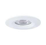 Rundes weißes LED-Einbaustrahler-Gehäuse aus Metall für moderne Innenbeleuchtung
