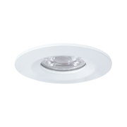 Rundes weißes LED-Einbaustrahler-Gehäuse aus Metall für moderne Innenbeleuchtung
