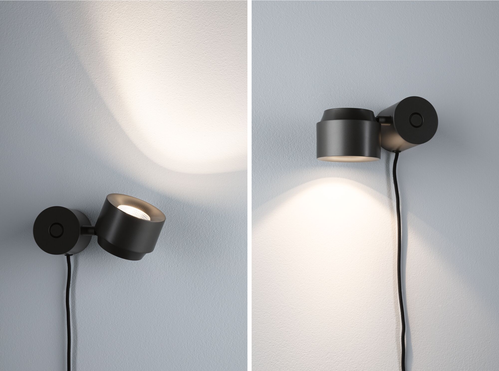 LED Table lamp 3-Step-Dim Pane 2700K 328lm 3W Titanium