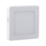 Quadratisches LED-Deckenpanel aus weißem Kunststoff mit Dimmerfunktion für energiesparende Beleuchtung