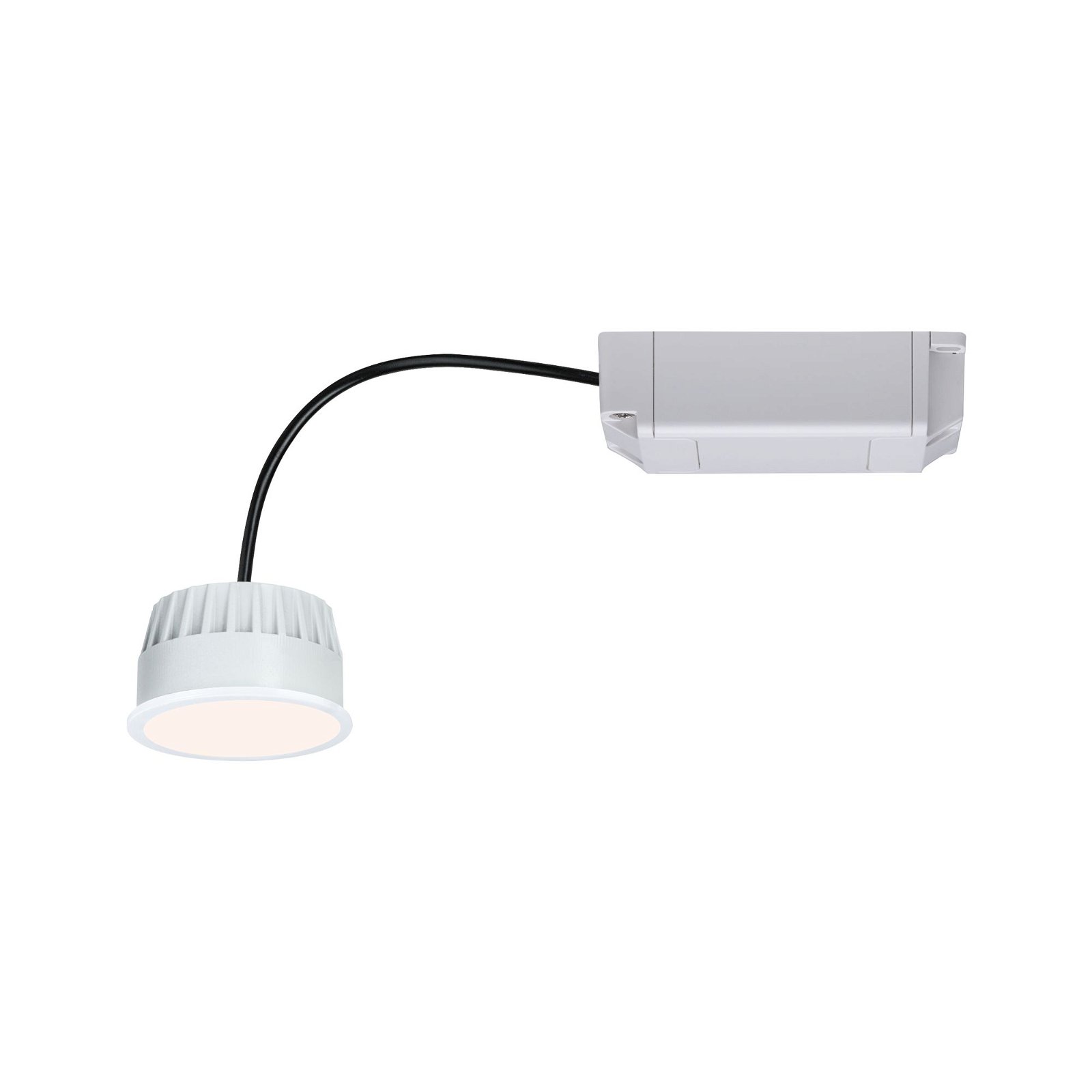 LED Module recessed luminaire Smart Home Zigbee Warm white Coin round 51mm Coin 6W 470lm 230V dimmable 2700K Satin