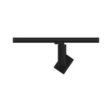 Sort metal LED-skinne spotlight til moderne indendørs belysning og accentbelysning