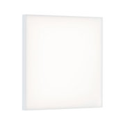 Quadratische weiße LED-Deckenleuchte aus Kunststoff für modernes Raumlicht