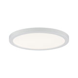 Plafonnier LED rond blanc en plastique avec éclairage uniforme pour pièces à vivre