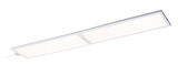 Modern wit LED-paneel met twee rechthoekige lichtvlakken voor energiezuinige verlichting