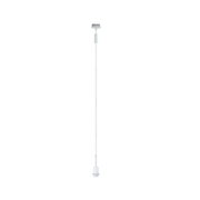 White plastic pendant lamp cable for modern lighting solutions