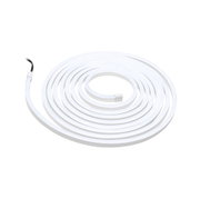 Bande LED flexible blanche en plastique, enroulée en spirale pour un éclairage moderne