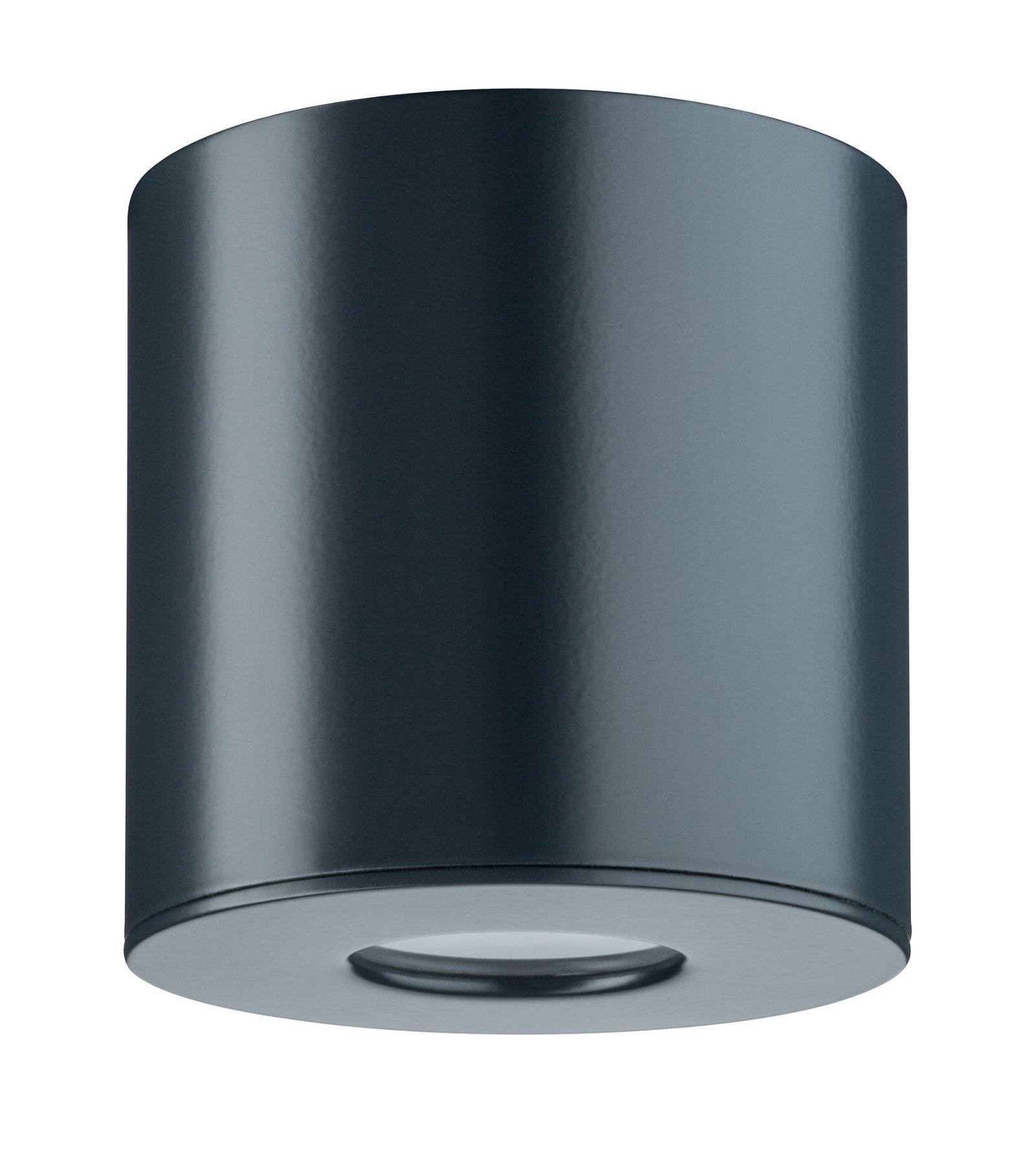 House LED Ceiling luminaire IP44 round 95mm 3000K 4,4W 410lm 230V Anthracite Aluminium/Acrylic