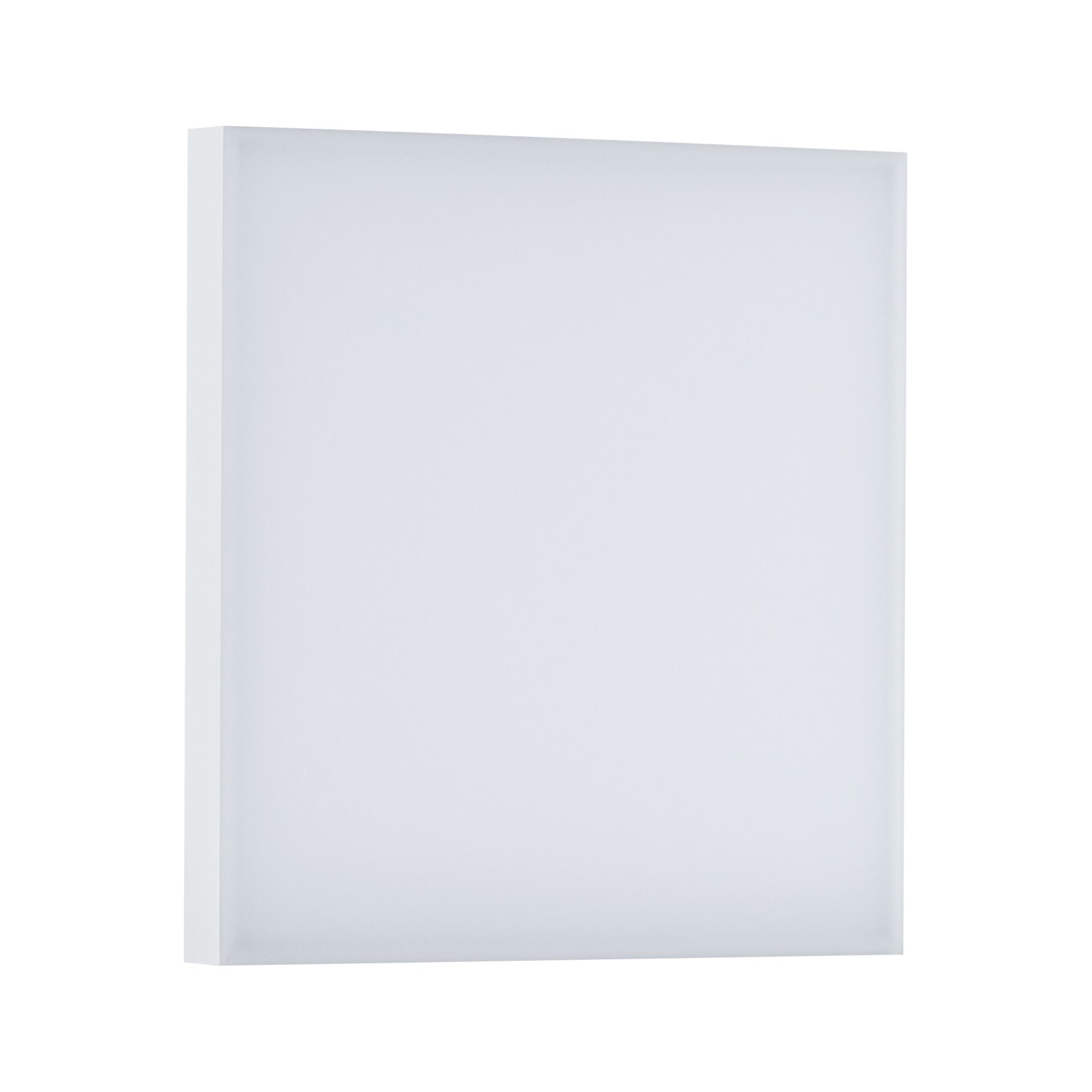 Plafonnier LED carré blanc en plastique pour éclairage moderne intérieur
