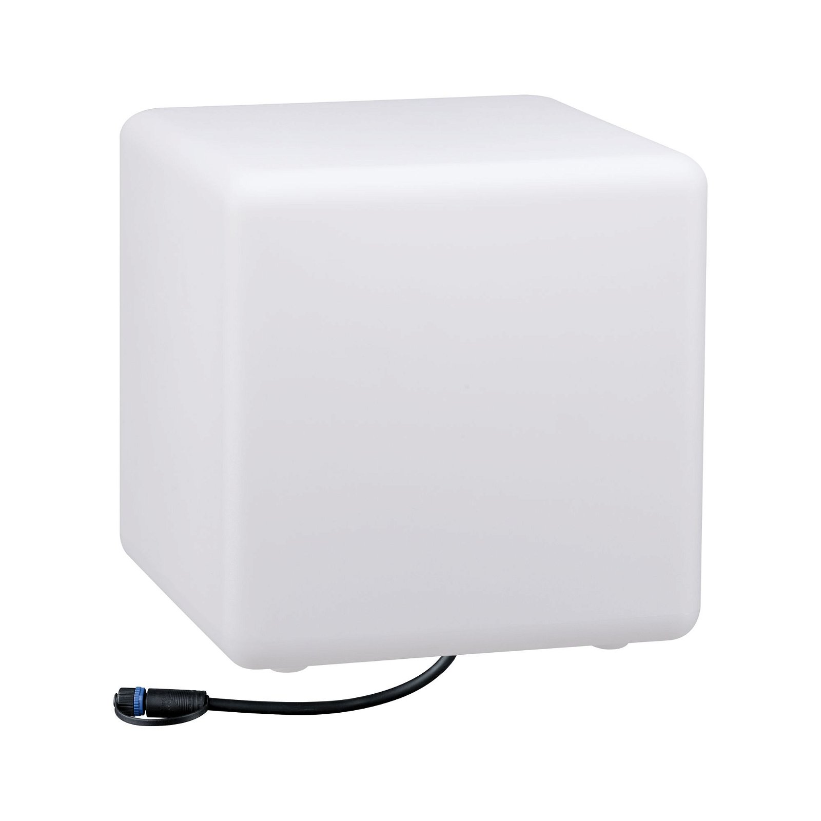 Plug & Shine LED Light object Cube IP67 3000K 6,5W White