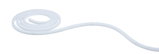 Flexible white LED light strip made of plastic for modern lighting and decoration use.